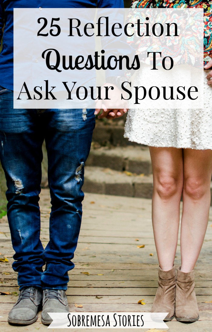 Tough Questions To Ask Spouse